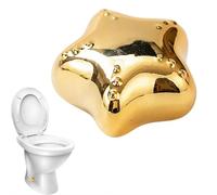 2026 New Ceramic Turtle Knob, Ceramic Toilet Bolt Caps Decorative, Ocean Bathroom Decor Toilet Bolt Caps, Decorative Replacement ToiletScrew CoverCaps, Flat Bottom Anti-Slip