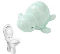 2026 New Ceramic Turtle Knob, Ceramic Toilet Bolt Caps Decorative, Ocean Bathroom Decor Toilet Bolt Caps, Decorative Replacement ToiletScrew CoverCaps, Flat Bottom Anti-Slip