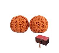 2026 New Chinese Wenwan Walnut, 2 Chinese Walnut Fidget Spinners, Hand Training Massage Stress Relief Ball, Relaxation and Focus (A 40-41mm)