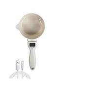 2026 New Digital Measuring Spoon with LCD, 800g / 0.1g High Precision Smart Food Scale, Weigh-as-You-Scoop with Detachable Head, Rechargeable Electronic Kitchen Scoop for Daily Meals Kitchen Gadgets