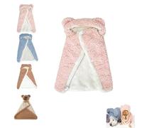 2026 New Dog Cape Blanket, Pet Cape Blanket With Snap Buttons, Double-Layer Cotton Hooded Design, Cute Soft Comfortable Pet Cold Weather Coat Wraps with Hood(A04,Large)