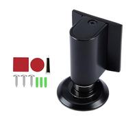 2026 New Door Wedge Stopper, Magnetic Doors Stoppers for Bottom of Door, No Drill Invisible Doorstops for Inside Door, Heavy Duty Magnetic Doors Catch Holder to Keep Doors Open (Black)