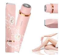 2026 New Dual Head Women's Shaver, 2 in 1 Electric Lady Shaver, Waterproof Bikini Trimmer, USB Rechargeable for Women Leg Arm Underarm Pubic Area, Wet & Dry