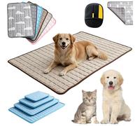 2026 New Durable Pet Cool Mat, for Dogs Cats in Hot Summer (brown-XXL)