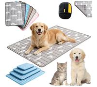 2026 New Durable Pet Cool Mat, for Dogs Cats in Hot Summer (gray-XXL)