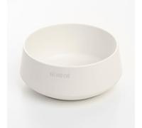 2026 New Edition, Fei & Eve Dog Bowl 30 Oz, Cloud White - Stain & Odor Resistant | Shatterproof | Non-Slip | Stable Design | Food Grade Melamine | for Small, Medium Breeds | Food and Water