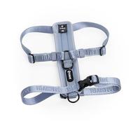 2026 New Edition, Fei & Eve Moxie H-Shape Dog Harness | Ultra-Lightweight & Durable Design | Easy On-Off | No Pull Control | Adjustable & Breathable Nylon | Soft Padded Lining, Dusk Blue, XS