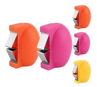 2026 New Egg Opener, Egg Shell Separator for Raw Eggs Gadgets Cracker Tool, Upgrade Stainless Steel Cutter Cracker Tool Multifunctional Cutter Multipack for Cooking (Pink+Orange,2PCS)