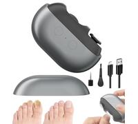 2026 New Electric Nail Clippers for Seniors, Automatic Toenail Clipper and Polish Trimmer Kit for Thick Nails, Smart Fingernail Clippers with LED Light, Ideal Valentine's Day Gift & Grooming Set