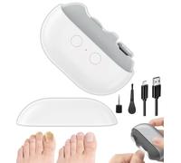 2026 New Electric Nail Clippers for Seniors, Automatic Toenail Clipper and Polish Trimmer Kit for Thick Nails, Smart Fingernail Clippers with LED Light, Ideal Valentine's Day Gift & Grooming Set