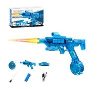 2026 New Electric Water Pistol, Powerful Water Gun Long Range Distance, 320ml Automatic Water Blaster with LED & Fast Charging, Water Gun Electric for Adults Kids, Summer Pool Beach Party Toys (Blue)