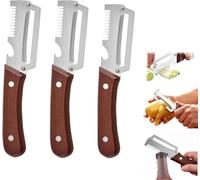2026 New Elite Gourmet Peeler, Multifunctional Vegetable Peeler, Multi Function Peeler & Bottle Opener & Julienne Peeler, Ergonomic Kitchen Tool for Potato, Fruit, Vegetable (3)