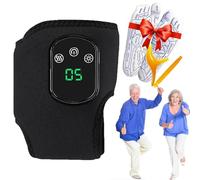 2026 New Emsence Triple Therapy Foot Massager,Em Sense Foot Massage,Advanced Foot Renew Triple Method Massager,3-Level Heat & Massage Adjustable (Black, 1PCS)