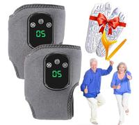 2026 New Emsence Triple Therapy Foot Massager,Em Sense Foot Massage,Advanced Foot Renew Triple Method Massager,3-Level Heat & Massage Adjustable (Gray, 2PCS)