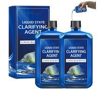 2026 New Fast-Acting Aquarium Water Clarifier, Clears Cloudy Water & Maintains Clear Results, Blanket Weed Treatment for Ponds, Clears Cloudy Fish Tank, Safe for All Fish & Wildlifea (2)