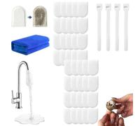 2026 New Faucet Filter Cotton Bag, 20/40/50/100Pcs Universal Replacement Faucet Filter Bag for Filtering tap Water, Cotton Filter Bag for Faucet, Kitchen Sink (40pcs)