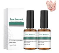 2026 New Foot Corn Removal Gel, Deep Corn Removal, Gentle Exfoliating Callus Remover for Dry Heels, Effective Daily Foot Moisturising Gel for Daily Use, 10ml (2PC)