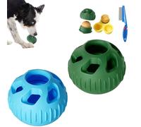 2026 New Futterball Hund, Leckerball Hunde Befüllbar, Robust Snackball Hund, Kann Nachgefüllt Werden, Spülmaschinenfest, Leicht Zu Befüllen, Leicht Zu Reinigen, Und Mundhygiene Fördernd (2PCS-B)