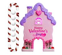 2026 New Gingerbread Cane Golf Game Set, Mini Golf Toy With Candy Cane Club & Balls, Funny Interactive Game for Valentine's Day Men Women Holiday Family Party Home Room Gatherings Carnival Office Kids