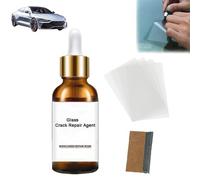 2026 New Glass Crack Repair Agent, Windshield Glass Repair Kit, Car Windshield Crack Repairs Fluid, Universal Cracks Gone Glasses Repairs Kits, One Drop Fixes All Glasses Cracks (1set)