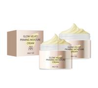 2026 New Glow Velvet Priming Moisture Cream, Makeup Gripping Primer, Velvety Finish Face Primer & Moisturizer, Moisturizing & Nourishing Skincare for Soft Radiant Skin, Suitable for All Skin
