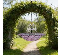 2026 New Hanging Solar Bird Bath Fountain, Solar Cascade Hanging Bird Bath Fountain, Cascade Water Bowl With Solar Powered Pump For Garden Backyard Patio Lawn