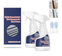 2026 New Highly Concentrated Steel Rust Remover for Steel & Iron - Rust Remover Spray for Metal, Multi-functional Quick-acting Rust Removal Spray, for Cars, Tools, Bolts & More (2pcs)