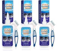2026 NEW Household Stain Remover Gel 100ml, Multi-Purpose Tile & Grout Cleaner for Bathroom, Kitchen Sink, Washing Machine, Shower & Window - Fast Acting Cleaning Gel with Brush (3)