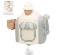 2026 New Ice Cream Foam Maker, Bath Toy Ice Cream Foam Maker, with Powerful Suction, Inspire Child's Fun,Make Bath Time Become Happy, for Grandkid, Boys & Girls (Blue)