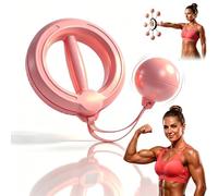2026 New Infinity Arm Hoop for Flabby Arms,trimmers for flabby arms infinity hoop, Smart Flabby Arm Exerciser with Digital Tracker,360° Hand-Crank Forearm Trainer for Women Men Home Workout (Pink B)