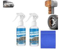 2026 New Iron Powder Remover Spray,200ml Multi-Functional Quick-Acting Rust Removal Spray,Multipurpose Powerful Rusts Removal & Lubrication,Rust Remover Spra-y for Metal,Wheels,Tools,Cars,Chains