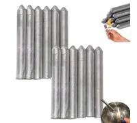 2026 New Low Temperature Universal Welding Rod, Powder Cored Aluminum Welding Rod, Electrodes with Easy Strike Low Spatter, for Aluminum, Copper, Iron(12)