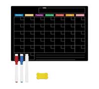 2026 New Magnetic Calendar Board with Erasable Markers, Dry Erase Board Calendar for Fridge, FridgeCalendar for Cleaning Schedule and Checklist. (#4)