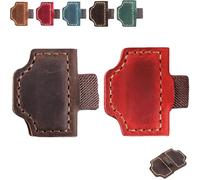 2026 New Magnetic Leather Pen Holder Bookmark, Personalized Bookmarks, Customized Gifts for Readers (2PCS-D,B)