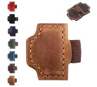 2026 New Magnetic Leather Pen Holder Bookmark, Secure Clip, Premium Reading & Organization Accessory for Book Lovers and Professionals (Brown,A)