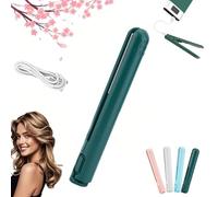 2026 New Mini Curl Pro, 2-In-1 Mini Curling Iron, Dual Purpose Curling Wand & Flat Iron Hair Straightener, Fast Heating Mini Hair Curler For Short Hair, Portable Mini Curling Tongs Travel Size (1PC-C)