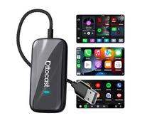 [2026 New Model] OTTOCAST Wireless CarPlay & Android Auto Adapter, 3 in 1 AI Box Play2Video Ultra, Watch Netflix/YouTube in Car, Plug & Play, Low Latency, Upgrades Wired to Wireless