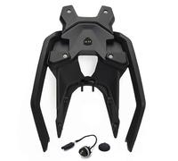 2026 New Motorcycle Rear Luggage Rack for BMW R1300GS Adventure 2024 2025 R1300GS 2023 2024 2025, Sturdy Metal Rear Tail Storage Rack Cargo Carrier with with USB Port Shelf Holder Plate(Matte Black)