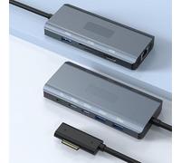 2026 New MS Surface Dock, 11-in-1 Surface Docking Station 4K@60HZ HDMI, Surface Travel Hub for Surface Pro 11/10/9/8/X/7/6/5/4/3, Surface Laptop 6/5/4/3/2/1, Laptop Go 3/2/1, Surface Book