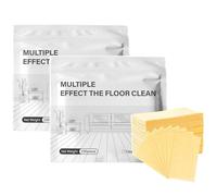 2026 New Multi-surface Floor Cleaning Tablets, Upgraded Floor Cleaning Solution Tablets, Dissolvable Floor Cleaning Sheets, Concentrated Cleaner for Hardwood, Tile, Laminate & More (Yellow,200pcs)