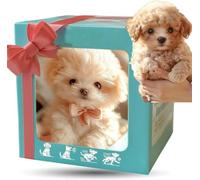 2026 New My Realistic Robot Puppy, Upgrade AI Robotic Dog, Robot Dog That Acts Like A Real Dogs, Interactive Plush Robots Dogs for Adults,Walking, Barking, Tail Wagging, for Pet Lovers (Type B)