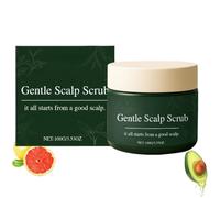 2026 New Natural Gentle Scalp Scrub,Deep Cleansing & Nourishing Exfoliating,Moisturizing and Comfortable,Relieve Itchy Scalp & Dandruff, Gentle Formula, for All Hair Types (1PC)