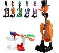 2026 New Novelty Drinking Water Bird Toy, Perpetual Motion Bobbing Glass Duck, Educational Science Desk Decor for Home Office, Creative Physics (#1)