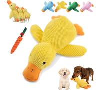 2026 New Paw Love Calming Duck, Paw Love Duck, Calming DuckToy For Dogs, Interactive Dog Toy With Quack Sound And Crazy Crinkle, Suitable For Small And Medium-Sized Dogs (yellow,Medium)