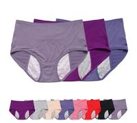 2026 New Pelvic Floor Support & Leakproof Underwear, Ladies Compression Reusable & Incontinence Underwear for Women Plus Size (3pcs-C,5X_l)