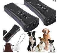2026 New Petgentle Dog Trainer, Pet Gentle Anti Barking Device For Dogs, Anti Barking Device With Led Flashlight, Safe & Effective Bark Silencer For All Dog Breeds, Indoor & Outdoor Use (2PCS)