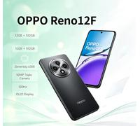 2026 new phone OPPO Reno12F Smartphone Model 12GB RAM 512GB Storage High-End Memory for Uninterrupted Usage Official Authentic black