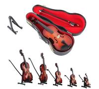 2026 New Playable Tiny Violin Figurine,The Worlds Smallest Miniature Musical Instrument with Sound and Sad Music,House Accessory or Keychain Charm for Unique Dumb Gag Gifts for Lovers