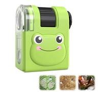 2026 New Pocket Microscope Toy, Strong ABS Construction Microscope, Science Exploration Tool MicroscopeLight High Magnification, Portable Science Kit for Educational Activity Strong Tiny