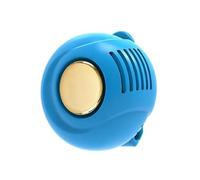 2026 New Portable Silent Mini Bladeless Electric Fan USB Rechargeable Suspended Whirlwind Fans Queit Adjustable 3-Speed for Outdoor Travel Office Walking (Blue)